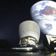 The DSCOVR spacecraft en route to its solar orbit.